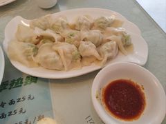 角瓜鸡蛋虾仁水饺-黄家饺子东北特色菜馆(湖滨商业街店)