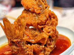 糖醋鲤鱼-鹊华居·地道鲁菜·海鲜·融合味(大明湖店)