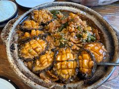螺丝椒鲍鱼饭-九號院子海鲜烧烤