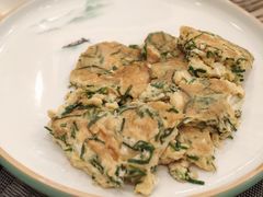 沙葱炒农家土鸡蛋-飞天大厦清真餐厅