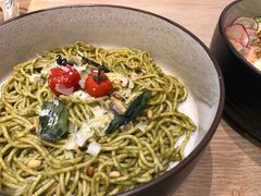 自家制罗勒酱蘑菇意粉-Maxpoint Kitchen 西餐咖啡(乐峰广场店)