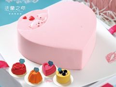 亲亲熊-法芙娜巧克力慕斯蛋糕-法兰之吻蛋糕甜品(大望路店)