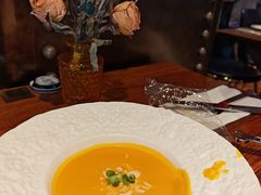 奶油南瓜汤-1886德国汽车餐厅(外滩中央店)
