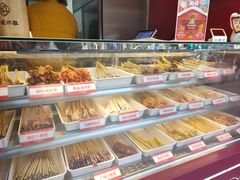 面包甜点陈列柜-千禧炸串(明瓦廊店)