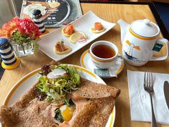 三文鱼菠菜蛋荞麦薄饼-La Creperie法餐厅(芮欧百货店)
