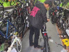 -道路口单车爱瓦士dahon大行