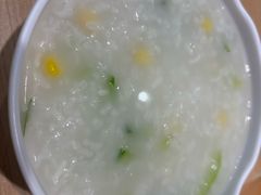 粟米青菜粥-甲乙饼·北京手工肉饼(西直门凯德茂店)
