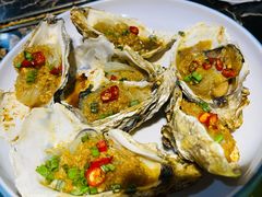 蒜蓉烤牡蛎-大京园海鲜烧烤(东城路店)