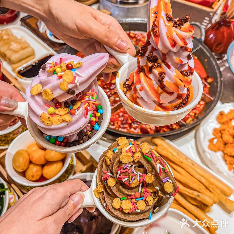 重庆辣到爆的宝藏火锅🔥冰豆腐脑好吃到尖叫