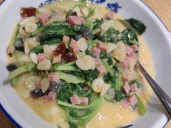 上汤鸡毛菜-山东宾馆·齐鲁苑餐厅
