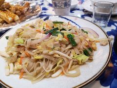海鲜炒鱼面-王庄阿咪海鲜大排档(上下杭店)