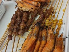 盐烤罗氏虾-白仁仔· 活烤海鲜 宵夜(豫园店)