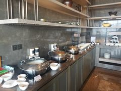 自助取餐区-无锡鲁能万豪酒店-行政酒廊