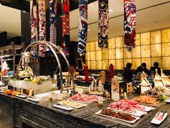 自助取餐区-北京希尔顿逸林酒店-逸轩西餐厅-自助餐厅