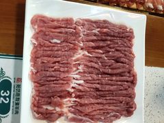 手工鲜切羊腿肉-阳坊胜利涮羊肉(禧乐汇店)