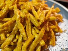 咸蛋黄焗杏鲍菇-锦上中式酒馆(南内环店)