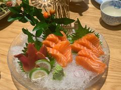 三文鱼刺身-隐泉京望日式料理(太和广场店)