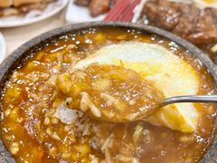 麻辣窝蛋肉碎饭-喜莲咖啡