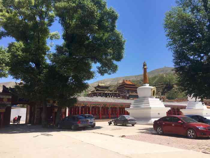 吾屯下庄寺-"照片有点年数,已经分不清哪些是上庄寺,哪.