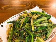 豆豉鲮油麦菜-利杨记·本味轩粥坊·烧烤(宝体店)