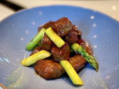 蘆筍炒澳洲肉眼皇-广州文华东方酒店·江-由辉师傅主理