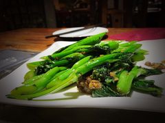 猪油渣炒菜心-渔米粥(罗湖店)