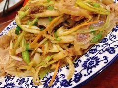 大葱拌羊脸-土菜水饺村(宁夏路店)
