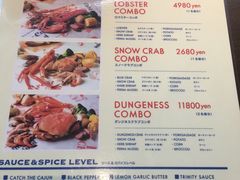 菜单-Catch the Cajun Seafood(表参道店)