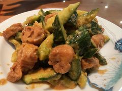 老油条拌黄瓜-春水锅贴·传统鲁菜(大明湖店)