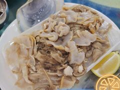 象拔蚌刺身-覃记海鲜美食餐厅