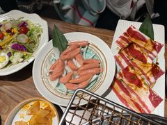 -明洞阿姨·韩式酱蟹烤肉·创意料理(三元桥店)