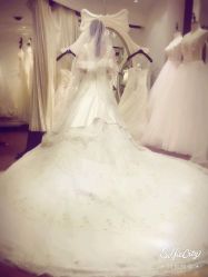 点击看大图 -韩国天使嫁衣婚纱礼服馆(上海旗舰店)