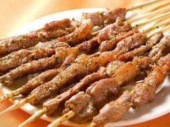羊肉串-龙裕山庄烤全羊