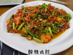 酸辣鸡胗-湖南文氏湘菜馆(顺河高架路店)