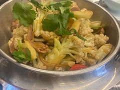 有机干锅花菜-品回味清真西北楼(宁波首店)