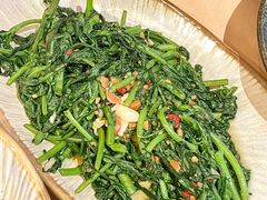 水豆鼔炒蓬蒿菜-山石榴·贵州菜(丰盛里店)