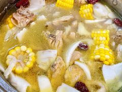 椰子鸡火锅-派派茶客(金杏花园店)