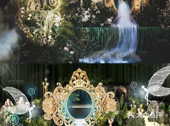 成都婚礼|设计图和布置高度还原的森系婚礼