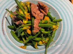 和牛炒日本青瓜花-古田居·特色寿司料理(星之岛旗舰店)