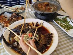 豆豉蒸鲟鱼-京北渔家傲