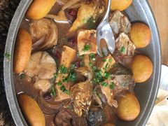 胶东鱼锅贴饼子-山东宾馆·齐鲁苑餐厅