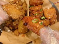 甜辣味半鸡-富乐满韩国正宗炸鸡韩国料理(虹泉路店)