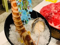 -鲜入围煮花胶鸡海鲜火锅