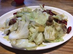 油渣手撕包菜-兔槽江湖菜·重庆璧山兔(水围店)