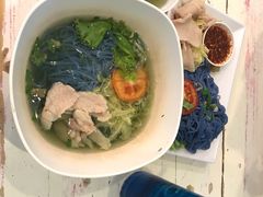 -蝶豆花蓝面条