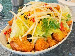 超量鸡肉沙拉-MI WU FACTORY米屋美食工厂餐厅(绿地店)
