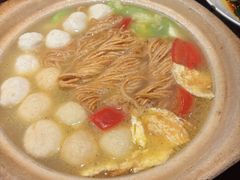 丝瓜鱼丸炖馓子-永安鱼庄·镇江菜(东吴路店)