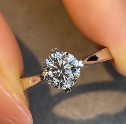 -钻石小鸟钻戒婚戒定制(石路店)