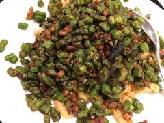 榄菜肉碎四季豆-鹿港小镇(悠唐店)