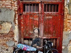 -槟城街头艺术街区